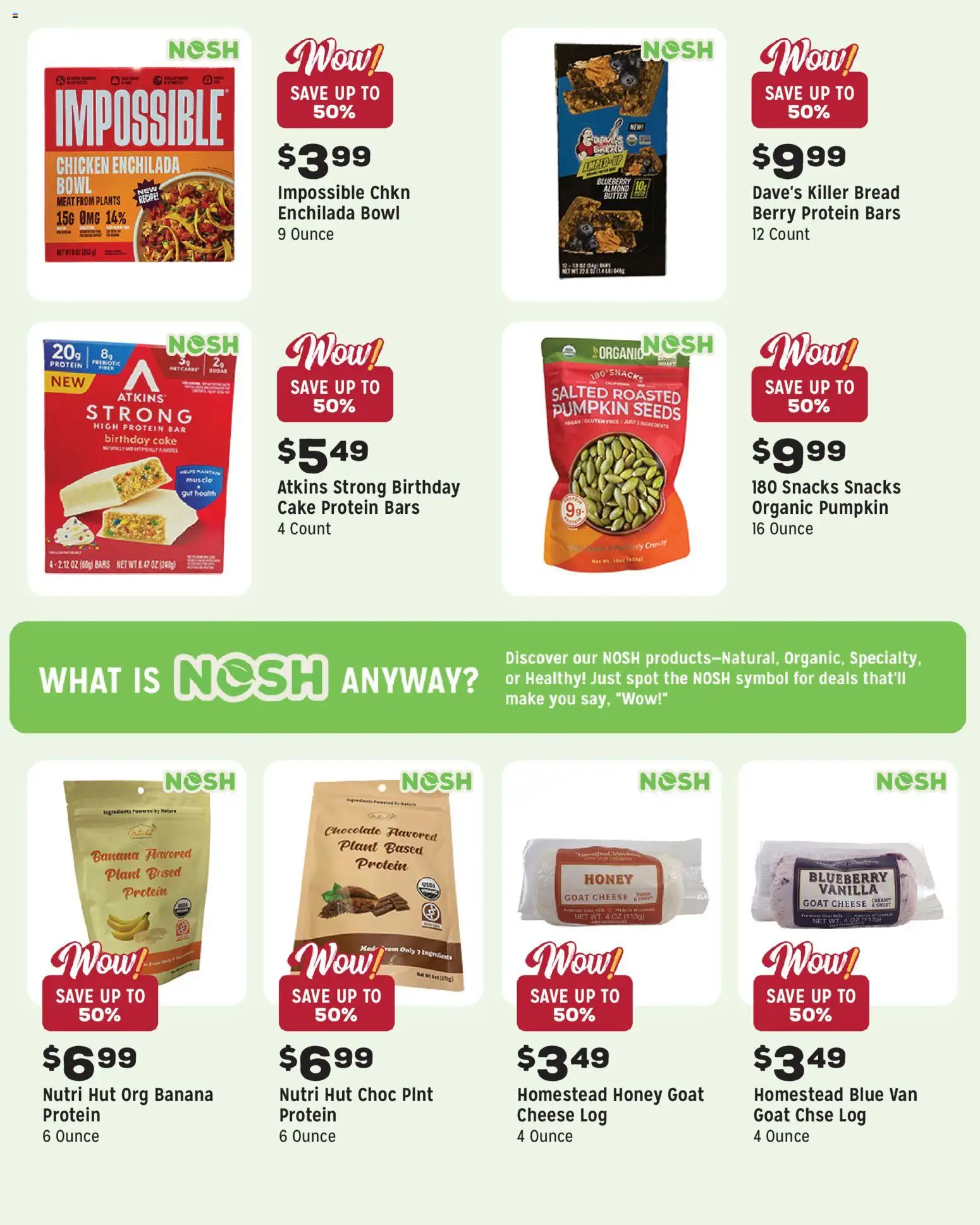 Grocery Outlet Weekly Ad - CA - valid from 18.03.2026 | Page: 12 | Products: Milk, Cheese, Chocolate, Pumpkin