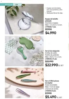 Catálogo AVON Fashion & Home │ válido desde el 19.07.2025 | Página: 57 | Productos: Espejo, Antifaz, Rodillo