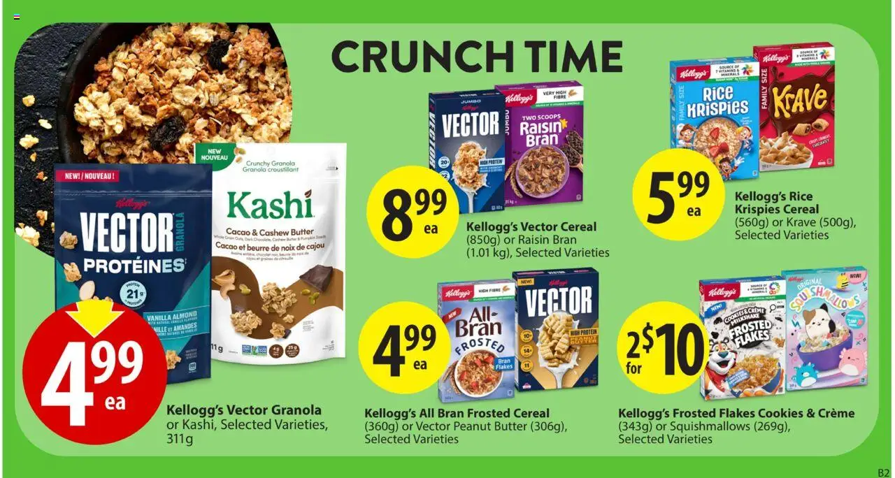 Save on foods flyer valid from 16.10.2025 | Page: 15 | Products: Rice, Cookies, Flakes, Butter