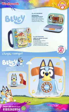Vista previa de Del Sol y Woolworth - Catálogo Castillo Del Juguete, nuevo folleto de la tienda, válido en México a partir del 07.10.2025 | Página: 23 | Productos: Cuerda, Teléfono