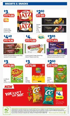 Foodland catalogue - valid from 10.09.2025 | Page: 16 | Products: Crackers, Chips, Scotch, Vinegar