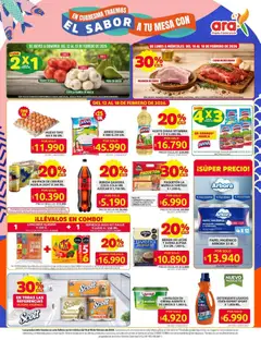 Ara - Ahorra con precios bajos y ofertas en la canasta familiar  -  Vista previa de la revista de la tienda Ara valido desde el 12.02.2026