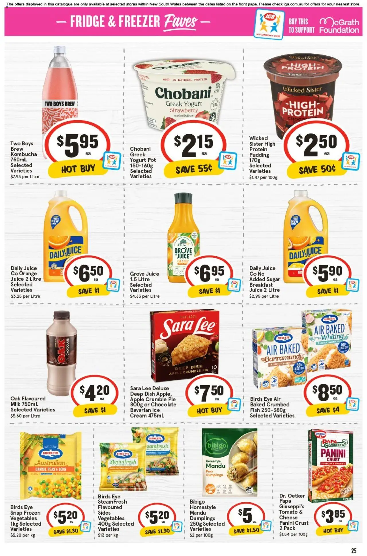 IGA catalogue - valid from 17.09.2025 | Page: 24 | Products: Pot, Milk, Cheese, Vegetables