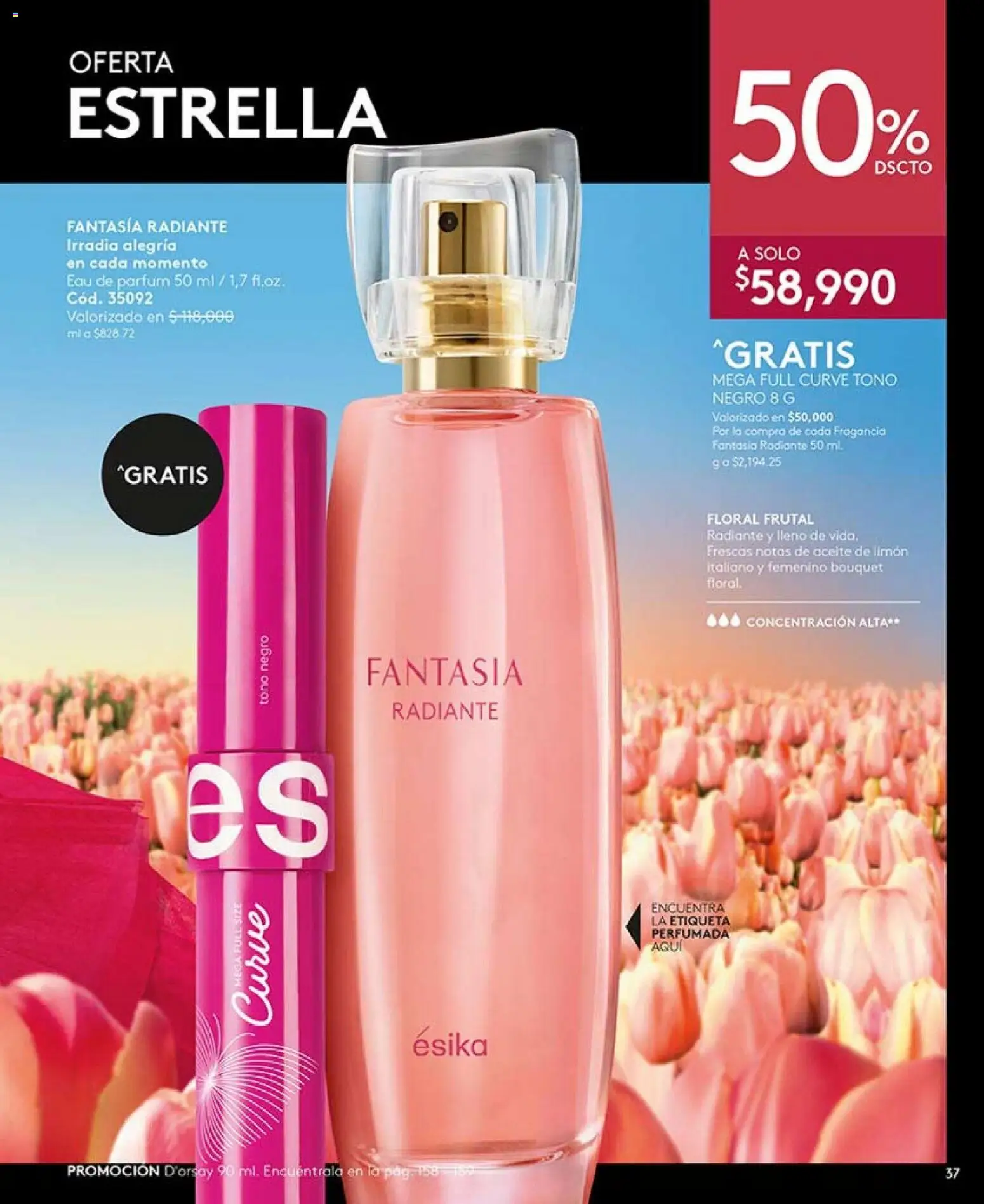 Ésika revista - valida desde el 01.01.2026 | Página: 37 | Productos: Limón, Fragancia, Aceite