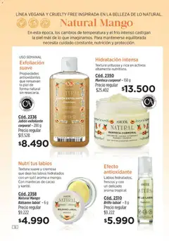 Vista previa Amodil - Campaña 8 válido desde el 08.04.2026 | Página: 18 | Productos: Exfoliante corporal, Bálsamo, Mango, Manteca