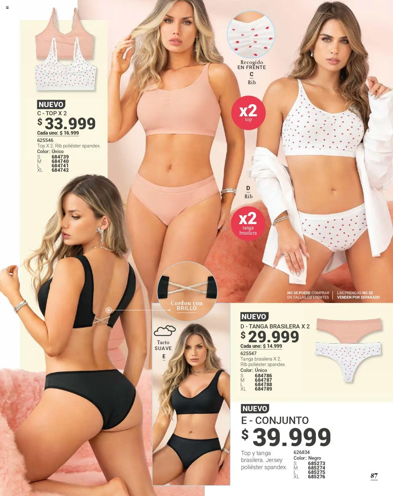 Carmel revista - valida desde el 25.09.2025 | Página: 89 | Productos: Brillo, Top, Conjunto