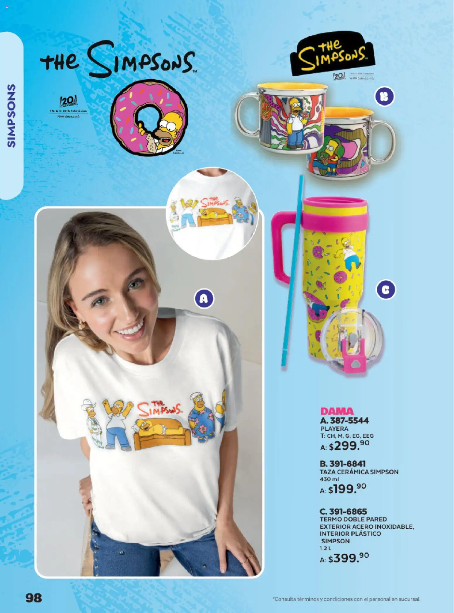 Nuevas ofertas de Andrea válidas en toda la República Mexicana desde el 08.02.2026. ¡Encuentra las mejores ofertas en Andrea catálogo Tus personajes favoritos! | Página: 98