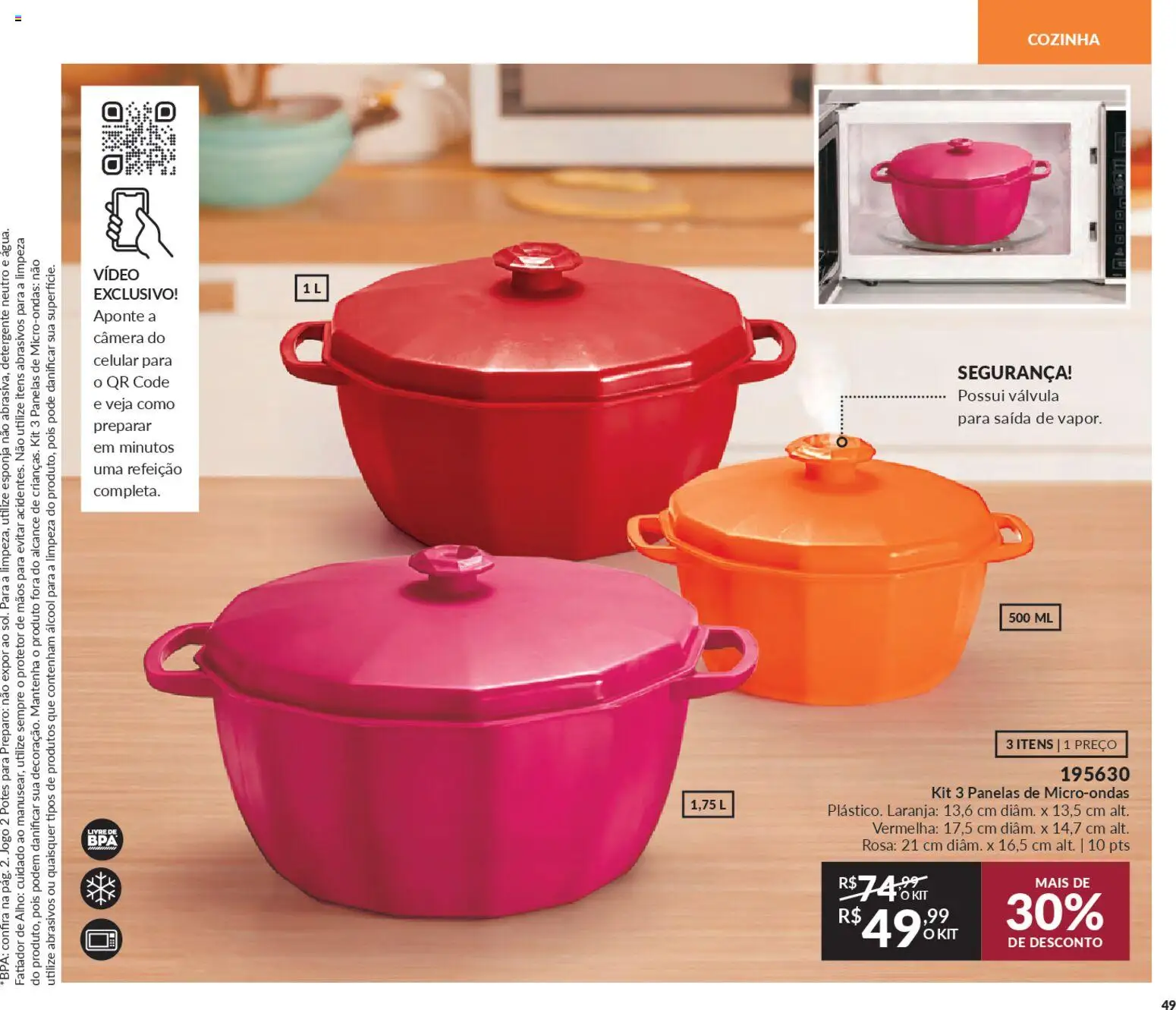 Avon Folheto - válido de 19.12.2025 | Página: 49 | Produtos: Fatiador, Alho, Vídeo, Câmera