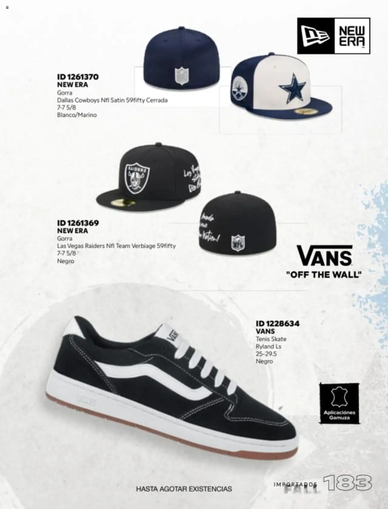 Nuevas ofertas de Price Shoes válidas en toda la República Mexicana desde el 18.08.2025. ¡Encuentra las mejores ofertas en Price Shoes - Catálogo Fall Importados! | Página: 183 | Productos: Tenis, Gorra, Gamuza
