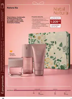Natura - Ciclo 18/2025 - Pré-Visualização do folheto da loja Natura, válido de 30.10.2025 | Página: 58 | Produtos: Hidratante corporal, Desodorante, Flores, Caixa