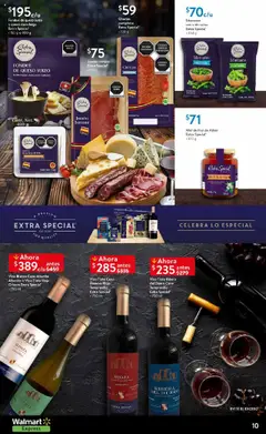 Nuevas ofertas de Walmart Express válidas en toda la República Mexicana desde el 03.07.2025. ¡Encuentra las mejores ofertas en Walmart Express folleto! | Página: 10 | Productos: Queso, Jamón, Chorizo, Vino
