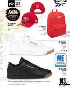 Vista previa de Price Shoes catálogo Importados Winter 2025  , nuevo folleto de la tienda, válido en México a partir del 11.11.2025 | Página: 143 | Productos: Tenis, Gorra, Mochila