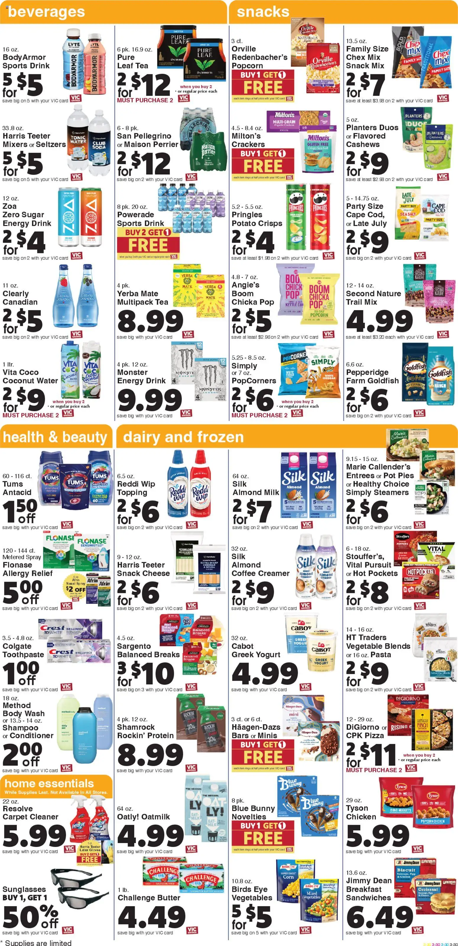 Harris Teeter Weekly Ad - valid from 04.03.2026 | Page: 6 | Products: Peppers, Conditioner, Sugar, Kettle