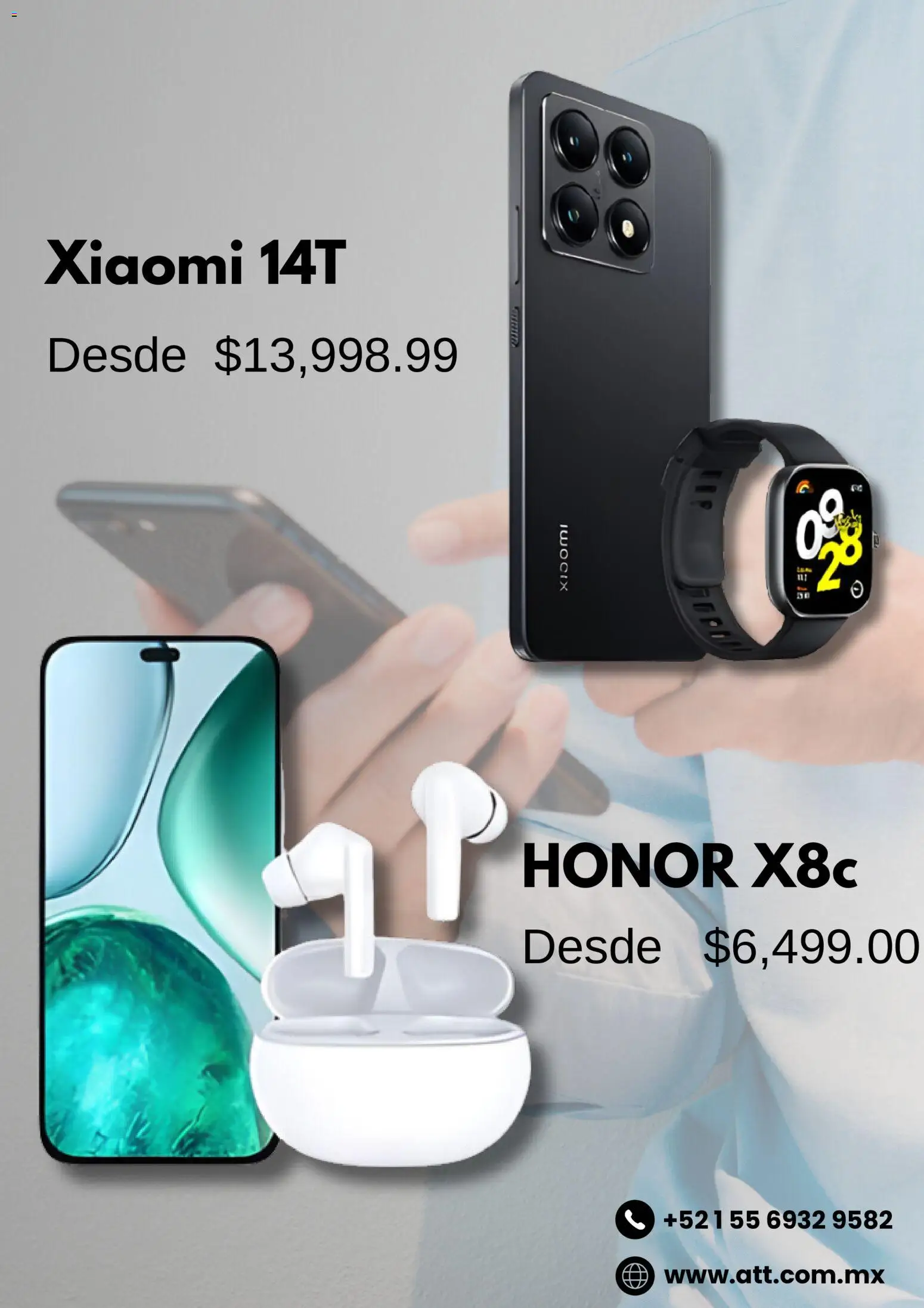 Nuevas ofertas de AT&T válidas en toda la República Mexicana desde el 21.11.2025. ¡Encuentra las mejores ofertas en AT&T catálogo! | Página: 5