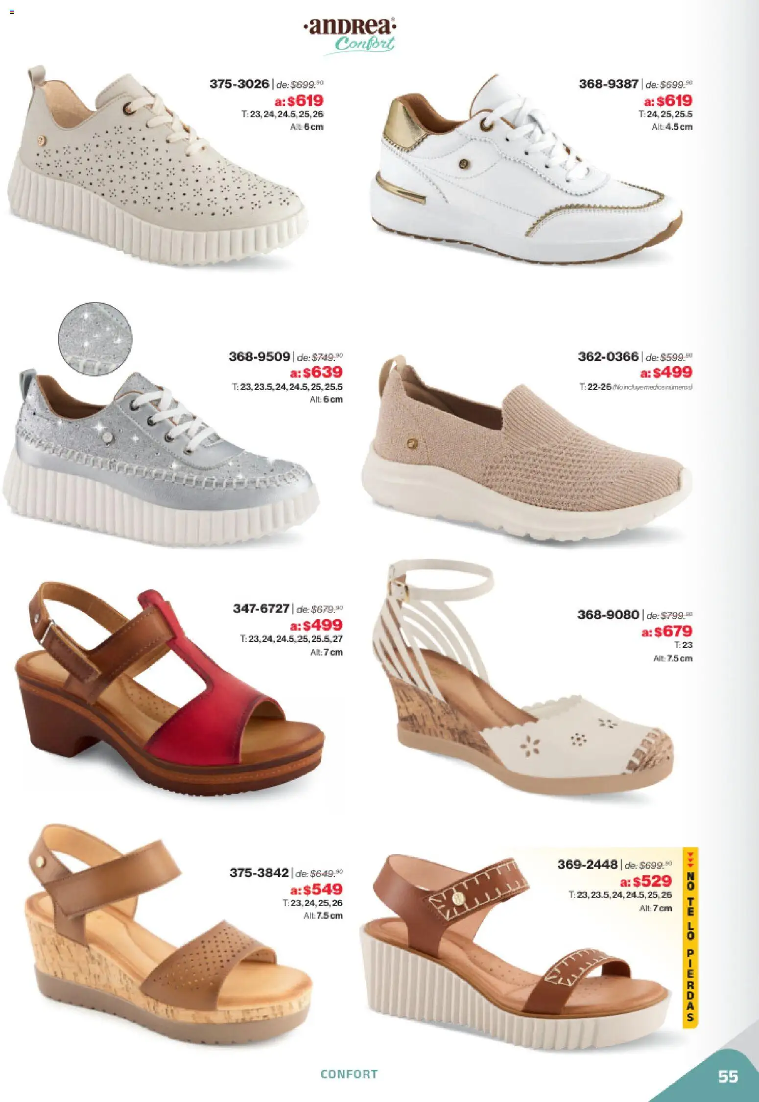 Nuevas ofertas de Andrea válidas en toda la República Mexicana desde el 02.11.2025. ¡Encuentra las mejores ofertas en Andrea catálogo Outlet! | Página: 55