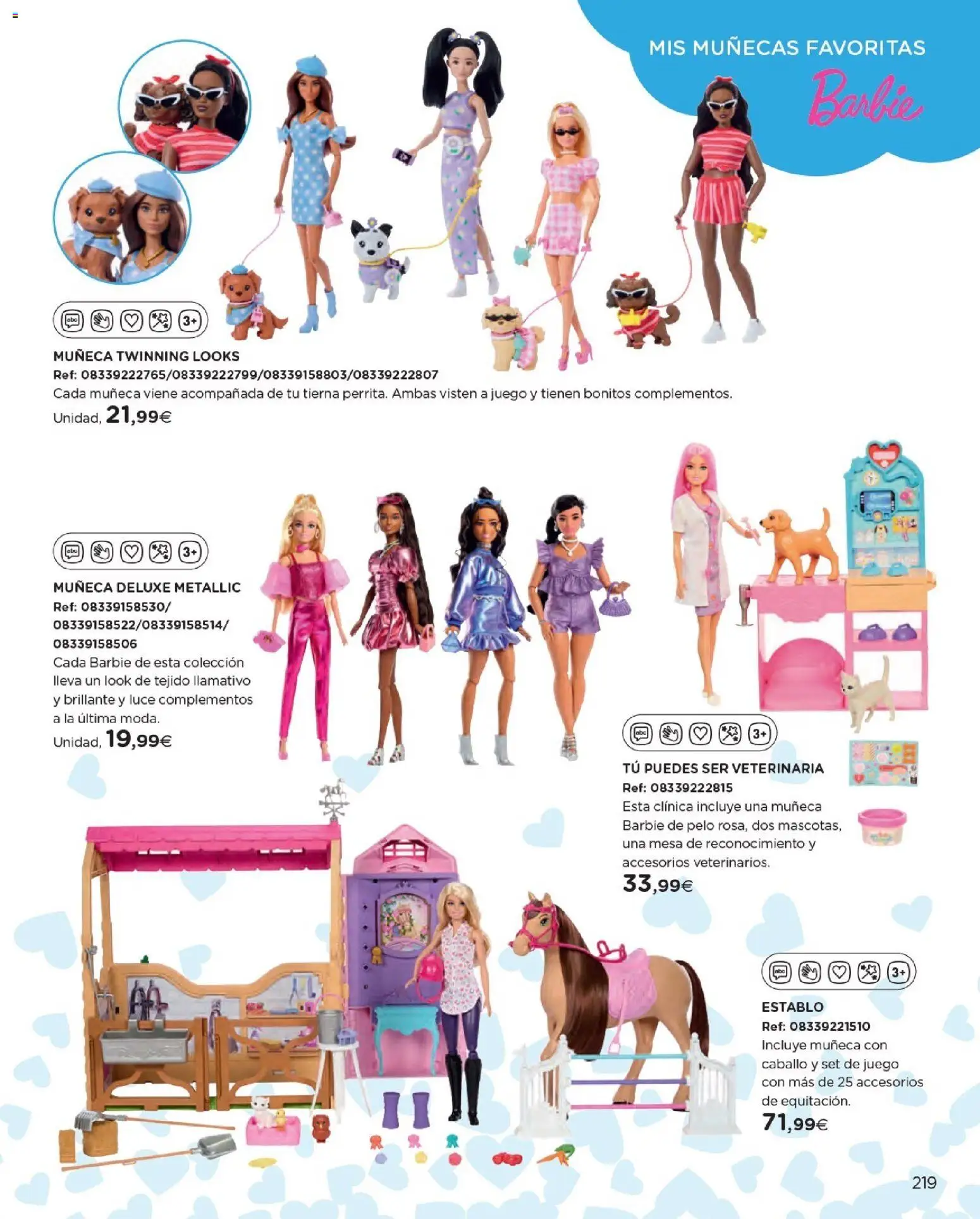 Nuevas ofertas de El Corte Inglés válidas en toda la República Mexicana desde el 27.10.2025. ¡Encuentra las mejores ofertas en El Corte Inglés catálogo Juguetes! | Página: 219 | Productos: Juego, Mesa