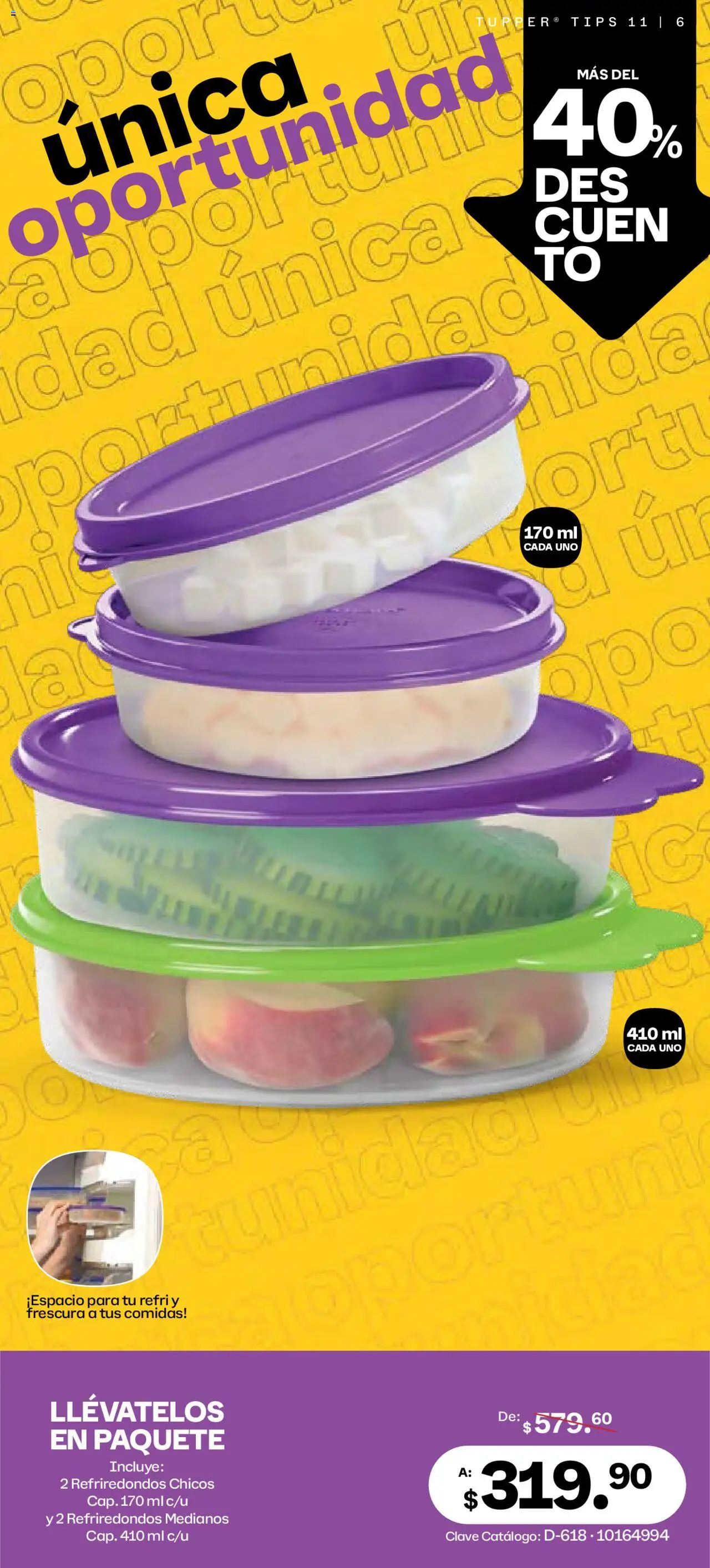 Nuevas ofertas de Tupperware válidas en toda la República Mexicana desde el 06.10.2025. ¡Encuentra las mejores ofertas en Tupperware - Catálogo! | Página: 6