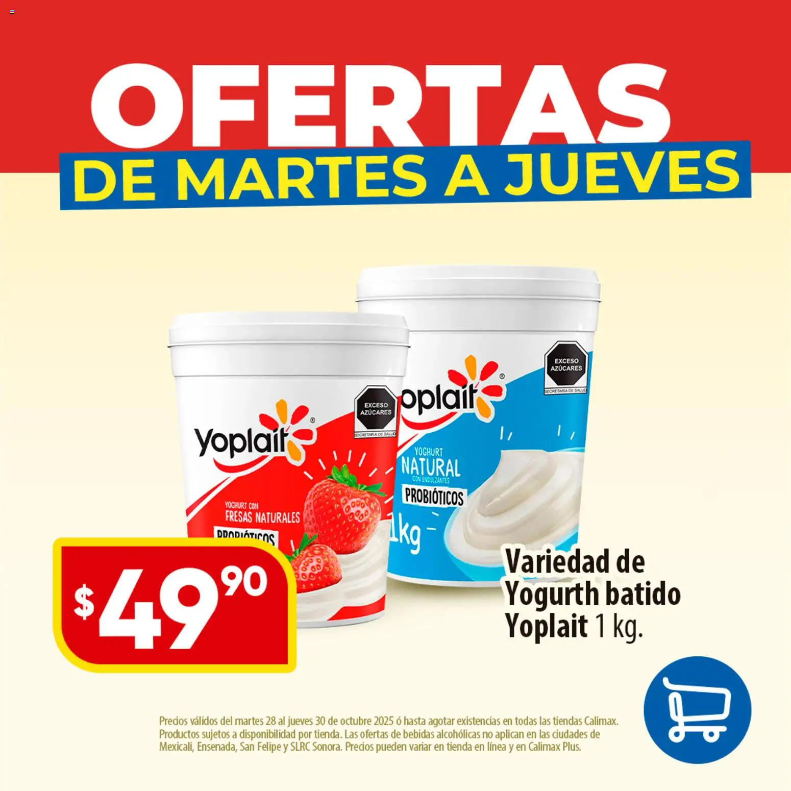 Nuevas ofertas de Calimax válidas en toda la República Mexicana desde el 28.10.2025. ¡Encuentra las mejores ofertas en Calimax folleto Ofertas! | Página: 3 | Productos: Fresas