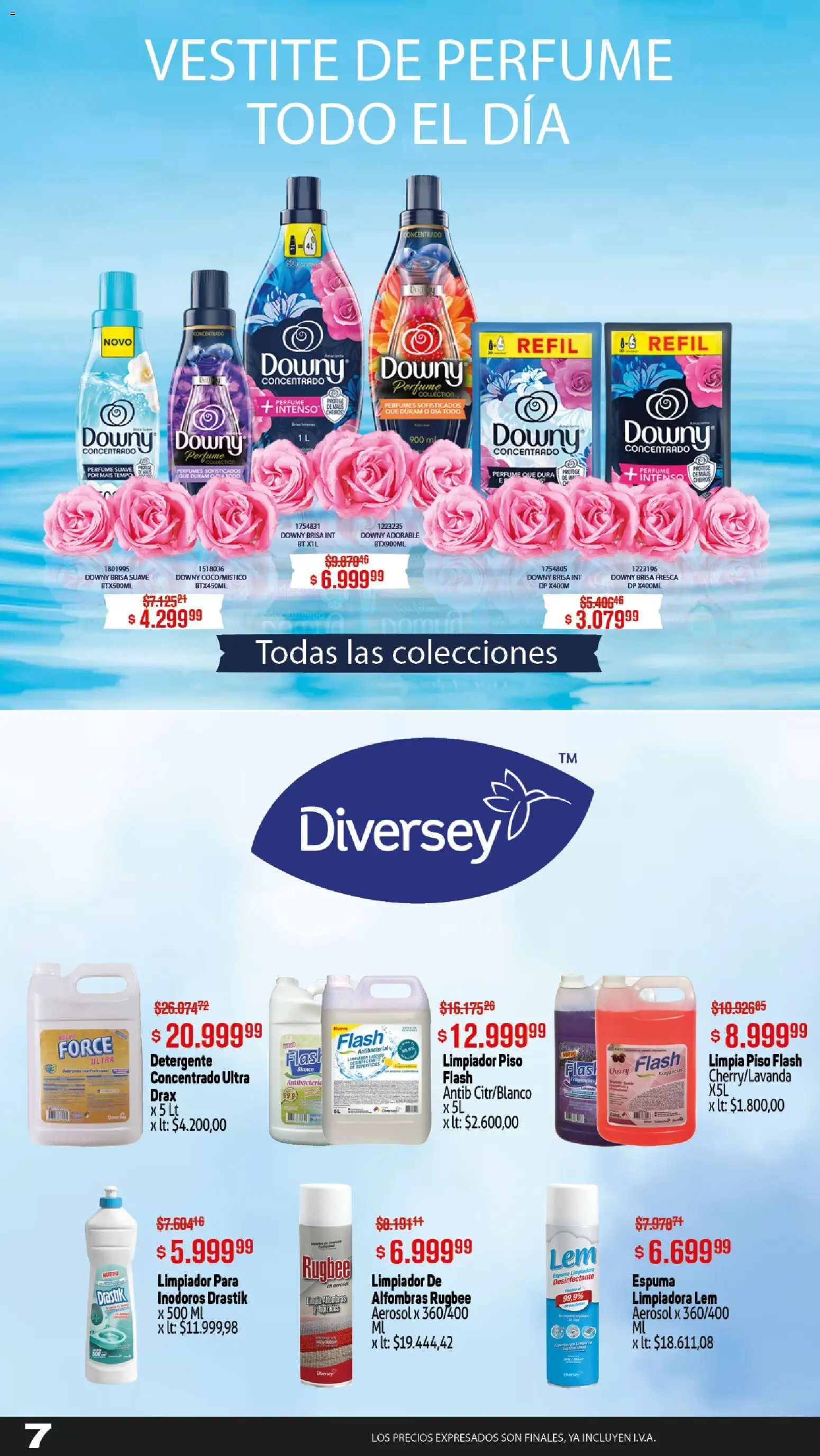 Makro ofertas Alcanza │ válido desde el 30.10.2025 | Página: 7 | Productos: Desinfectante, Perfume, Espuma, Limpiador
