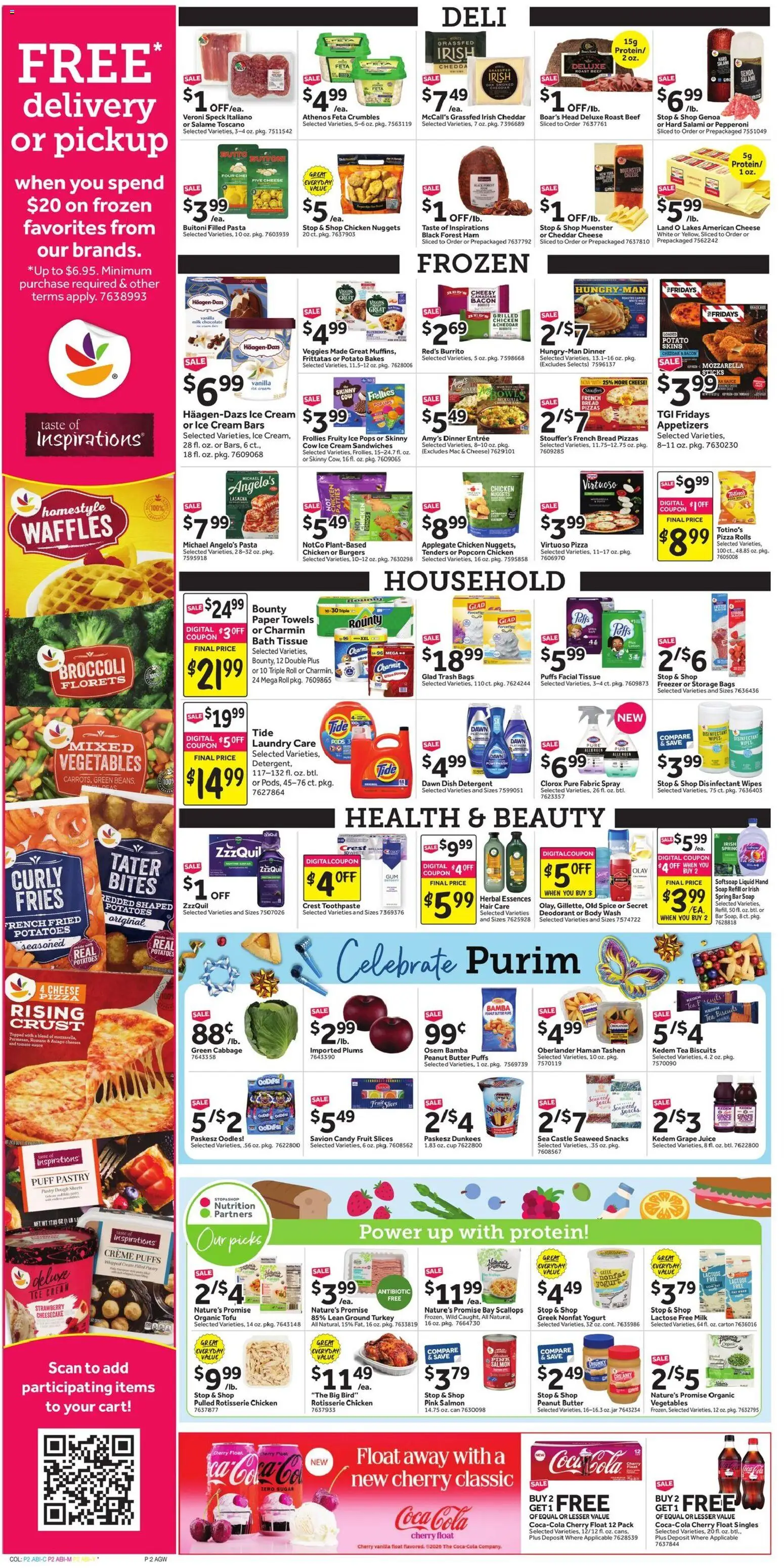 Stop & Shop Weekly Circular - CT - valid from 27.02.2026 | Page: 3 | Products: Butter, Beef, Body Wash, Cheesecake