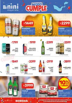 Vista previa NINI Mayorista - Ofertas válido desde el 25.03.2026 | Página: 14 | Productos: Peso, Frutilla, Cerveza