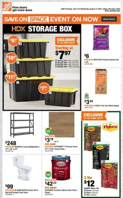 Preview of Home Depot flyer - NS from shop Home Depot valid from 31.07.2025