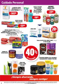 Vista previa de Farmacia Guadalajara - Catálogo, nuevo folleto de la tienda, válido en México a partir del 15.10.2025 | Página: 6 | Productos: Avena, Leche, Pasta, Peine