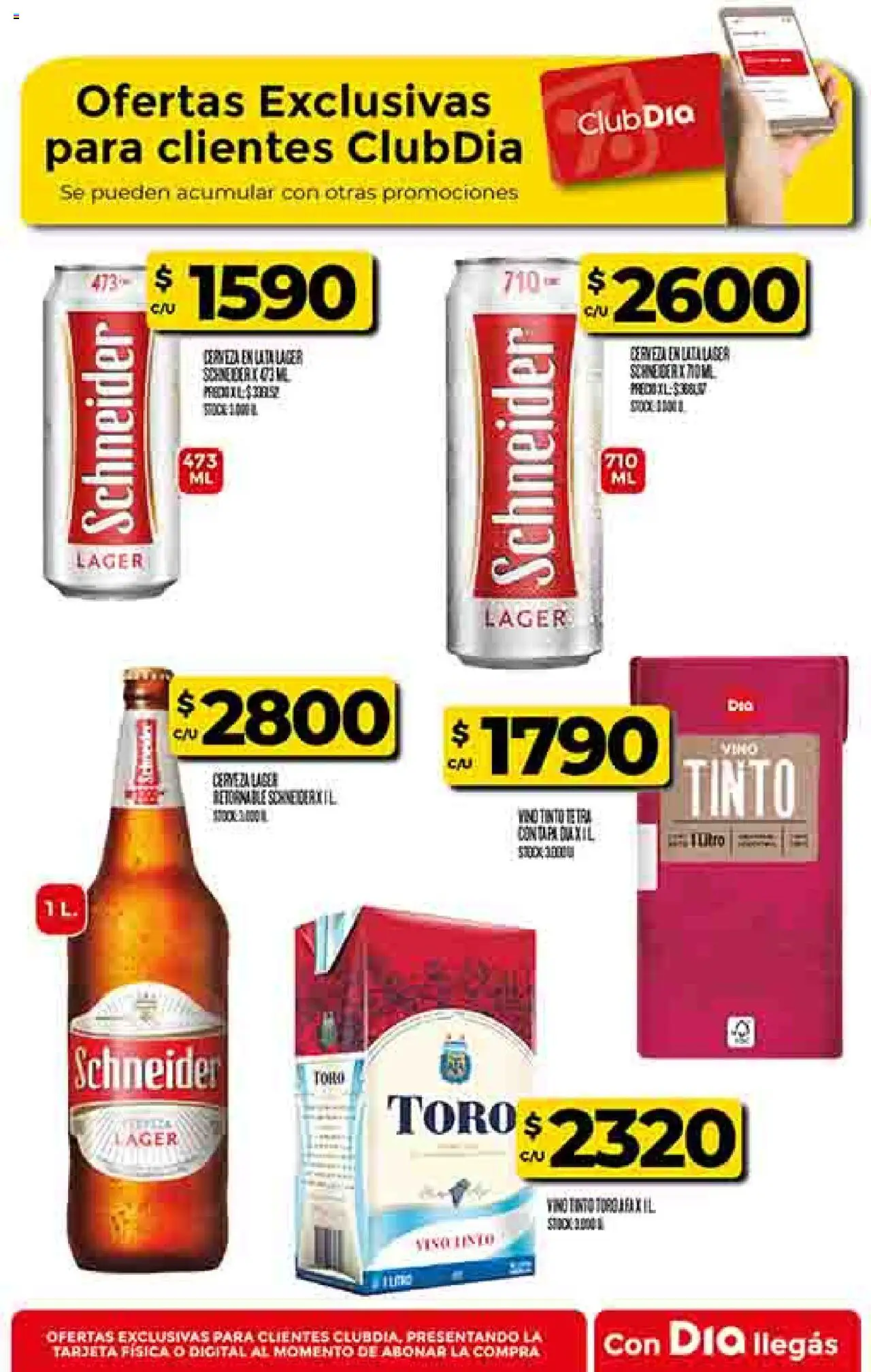 Dia - Ofertas - Salta y Jujuy │ válido desde el 01.10.2025 | Página: 46 | Productos: Vino, Cerveza
