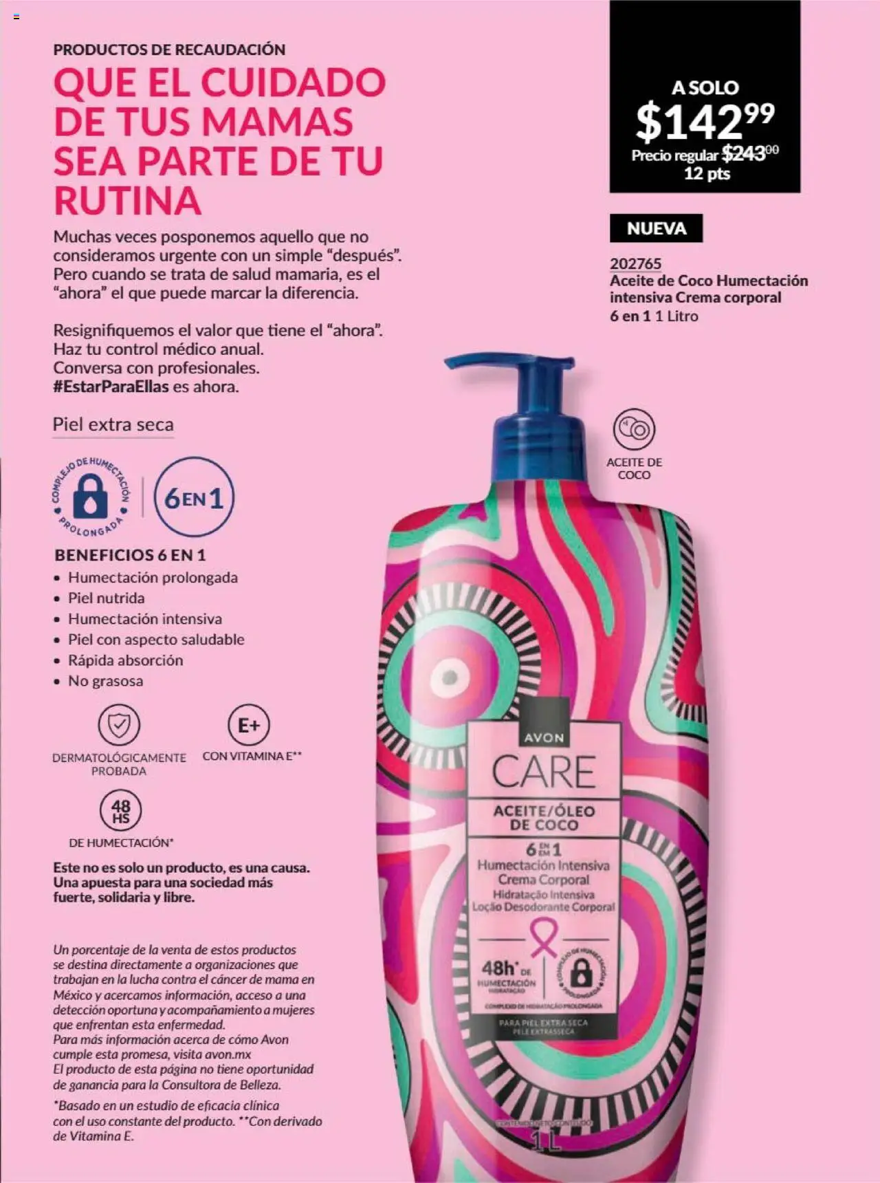 Nuevas ofertas de AVON válidas en toda la República Mexicana desde el 09.10.2025. ¡Encuentra las mejores ofertas en AVON - Campaña 16 2025! | Página: 165 | Productos: Desodorante, Aceite, Body, Crema corporal
