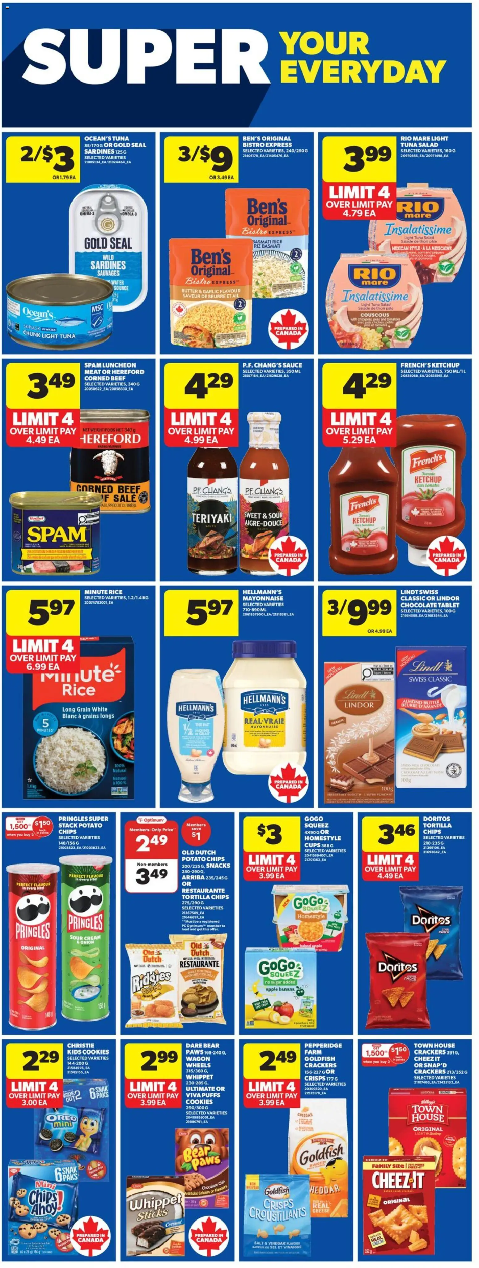 Real Canadian Superstore flyer valid from 01.01.2026 | Page: 18 | Products: Cookies, Salad, Cheese, Chocolate