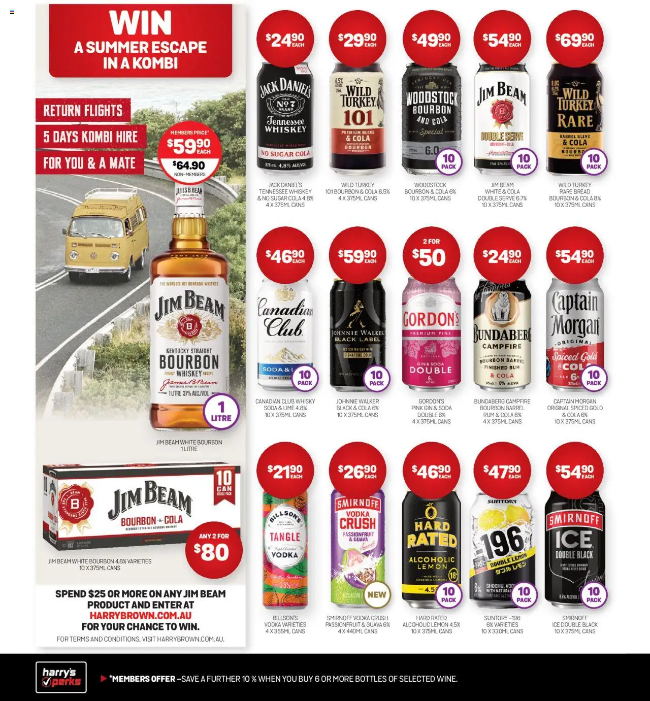 Harry Brown catalogue - valid from 13.08.2025 | Page: 10 | Products: Gin, Passionfruit, Whiskey, Lime