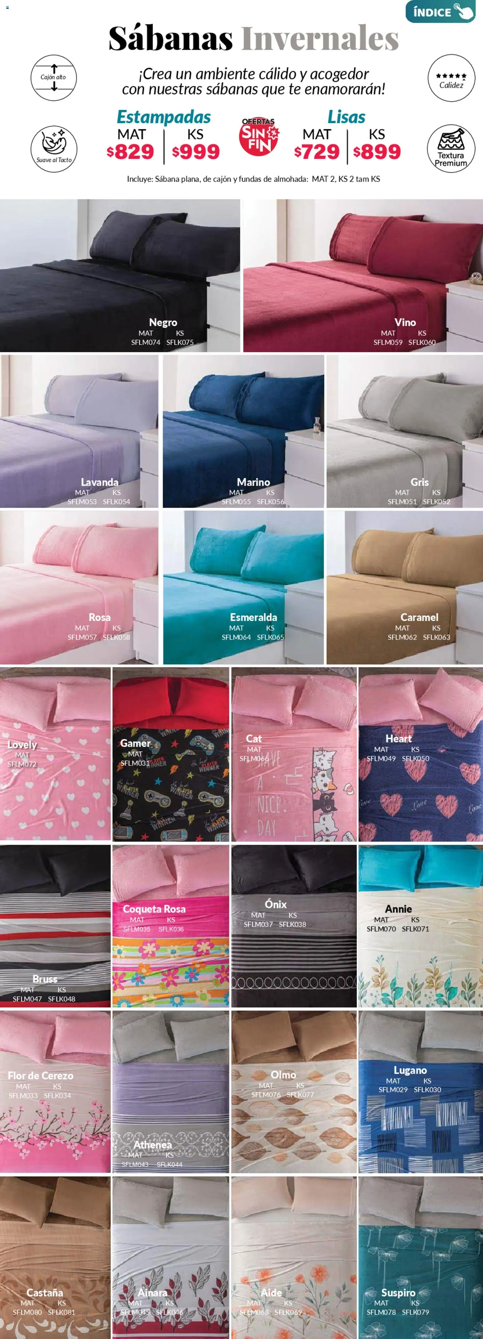 Nuevas ofertas de Colchas Concord válidas en toda la República Mexicana desde el 01.11.2025. ¡Encuentra las mejores ofertas en Colchas Concord Buen Fin! | Página: 184 | Productos: Almohada, Vino, Té, Sabanas