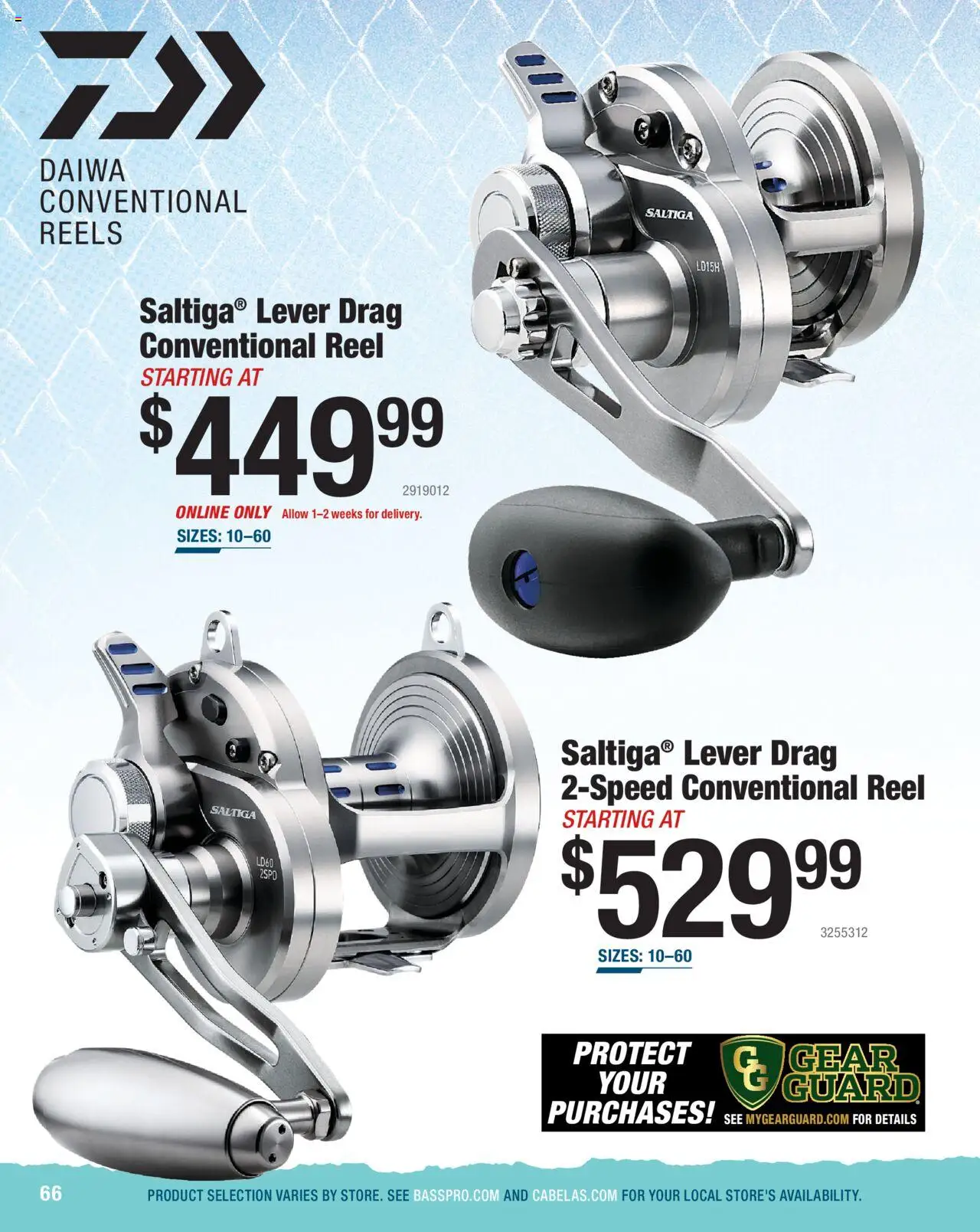 Cabela's Saltwater Specialist 25 - valid from 01.01.2025 | Page: 66