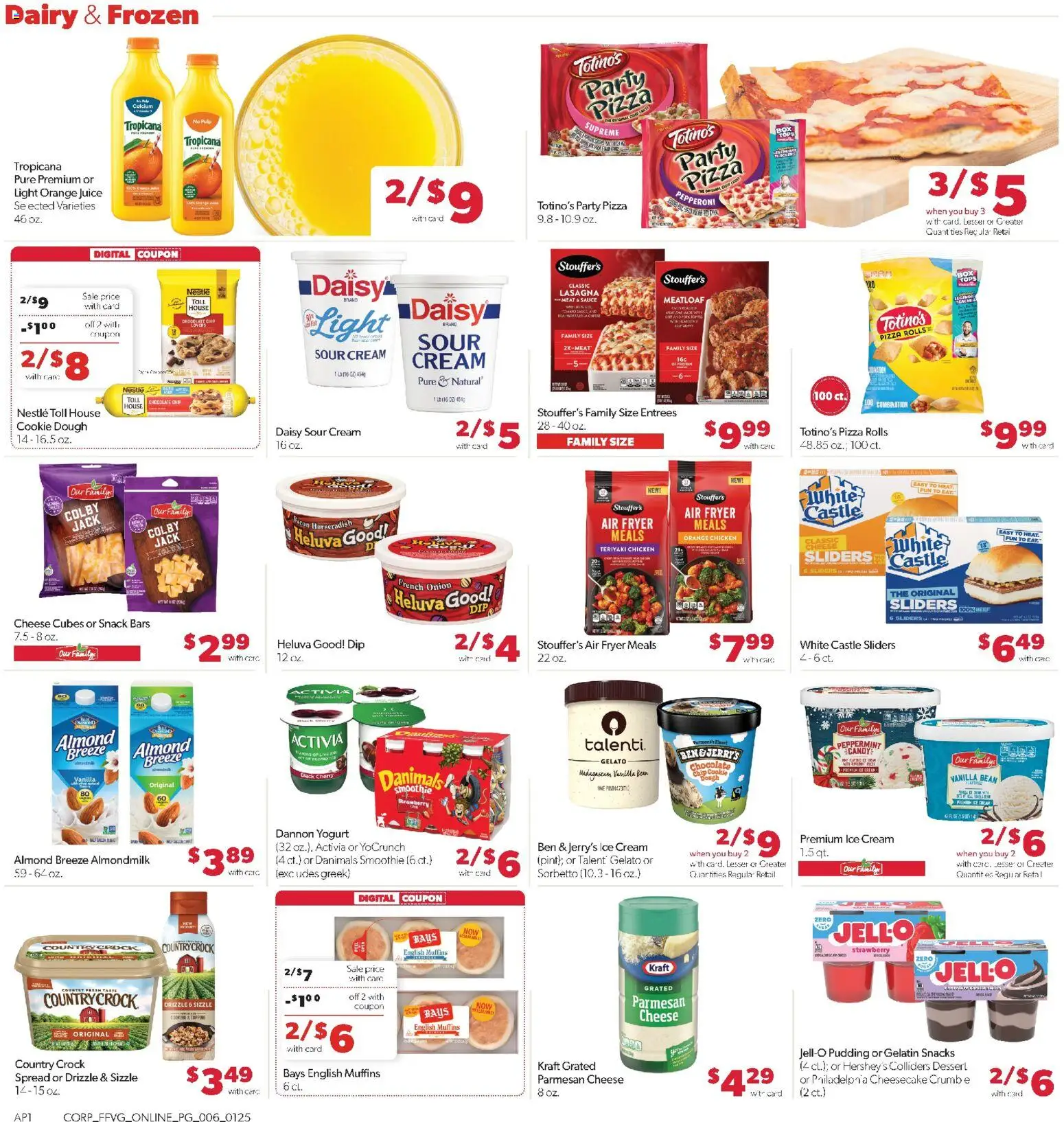 Family Fare Weekly Ad - MI - valid from 25.01.2026 | Page: 10 | Products: Peppermint, Pin, Sauce, Cheesecake