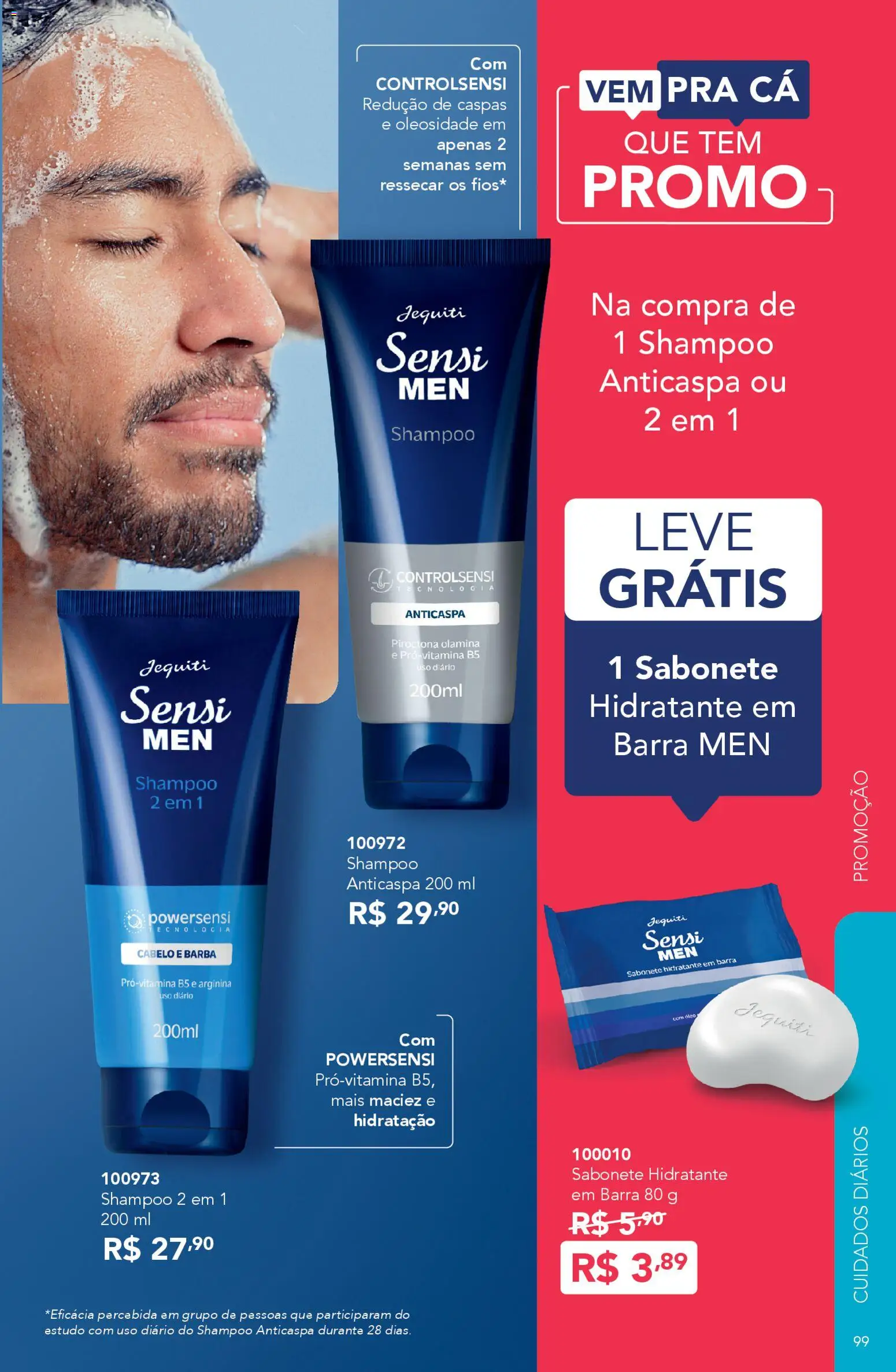 Jequiti Folheto - válido de 30.01.2026 | Página: 99 | Produtos: Shampoo, Óleo, Sabonete