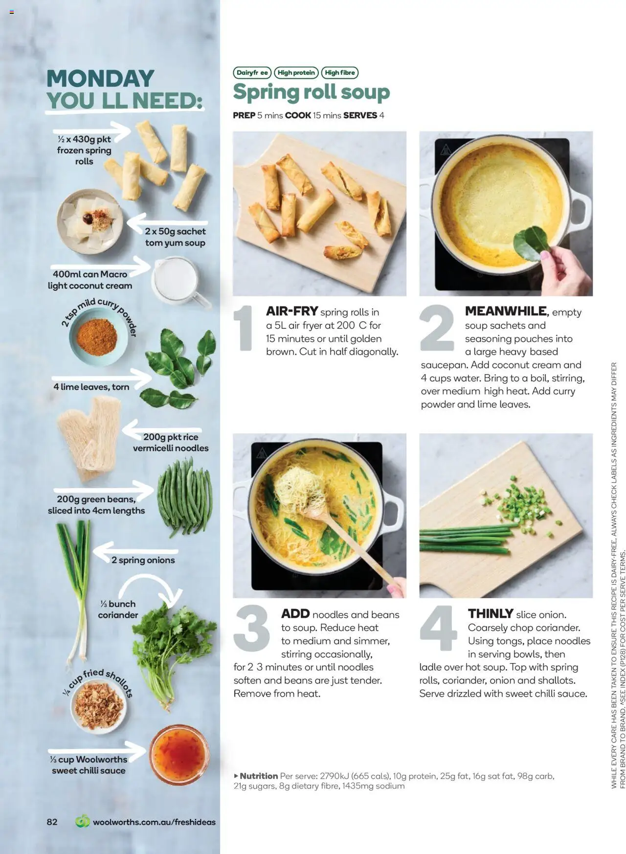 Woolworths catalogue - valid from 01.06.2025 | Page: 82 | Products: Cream, Onions, Soup, Lime