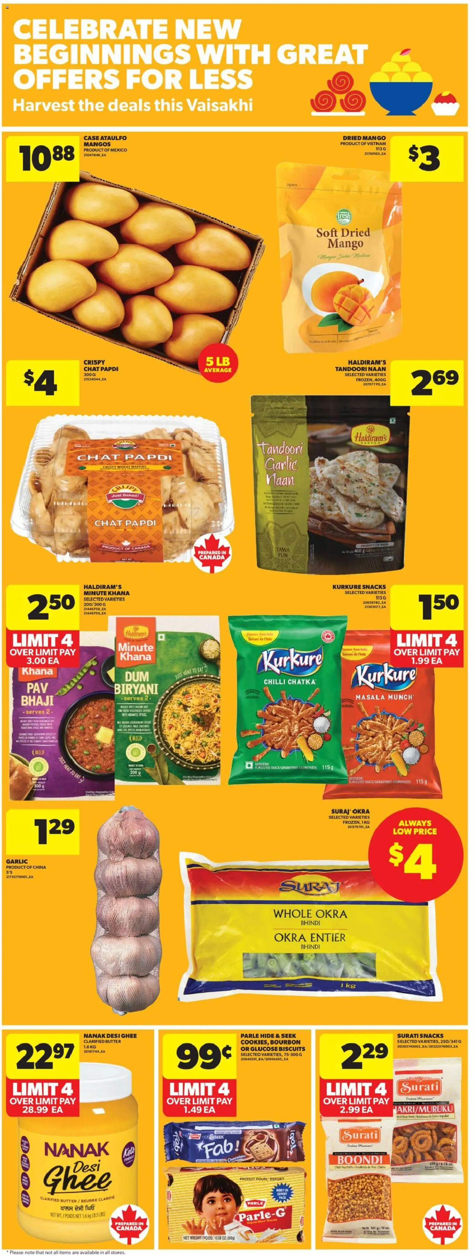 Real Canadian Superstore flyer valid from 09.04.2026 | Page: 20 | Products: Rice, Bourbon, Case, Butter