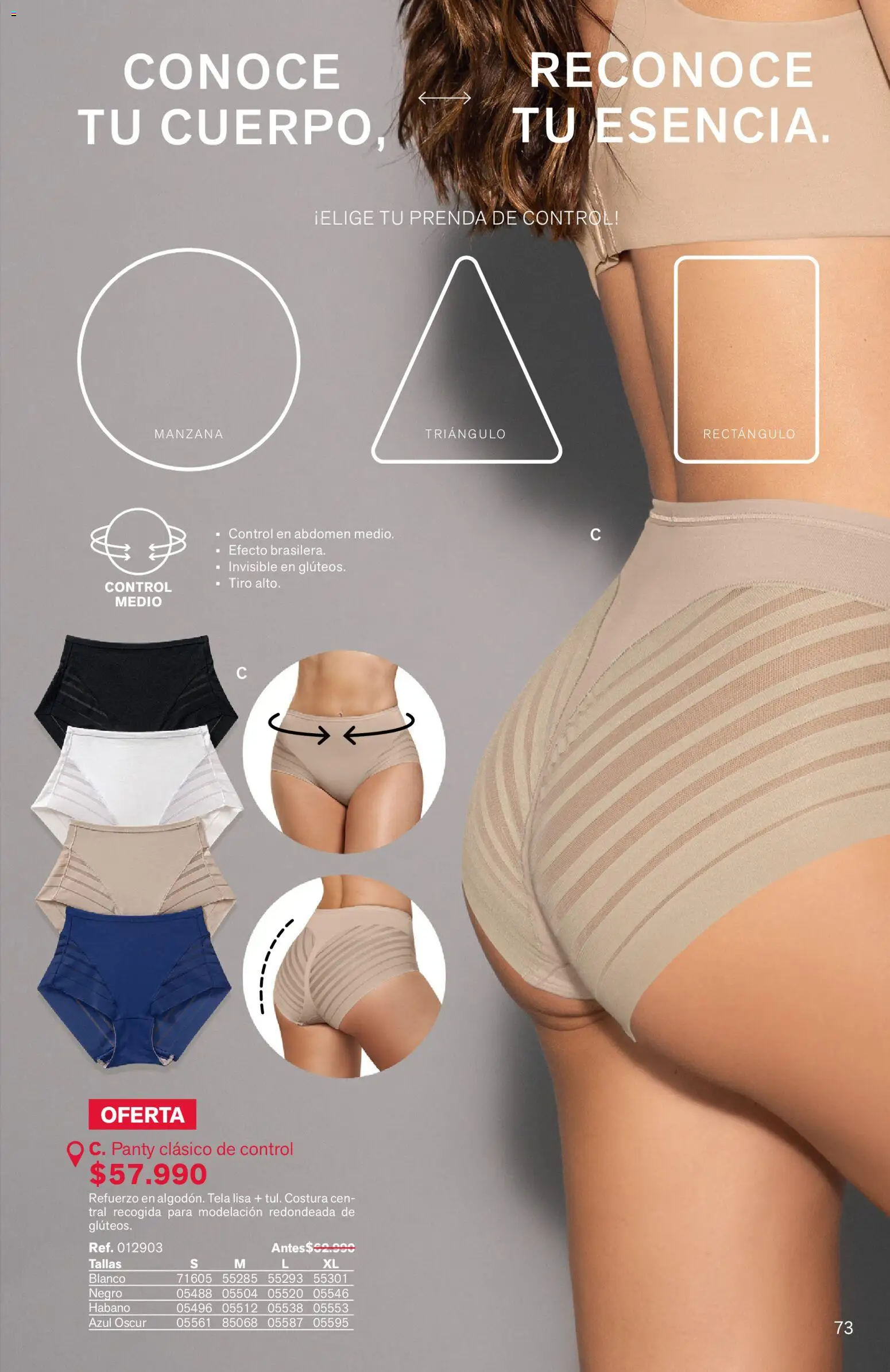 Leonisa revista - valida desde el 03.04.2026 | Página: 73 | Productos: Manzana