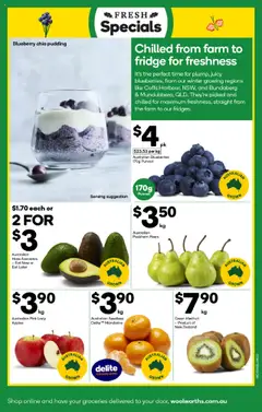 Woolworths catalogue - valid from 17.09.2025 | Page: 13 | Products: Apples, Mandarins, Pudding, Blueberries