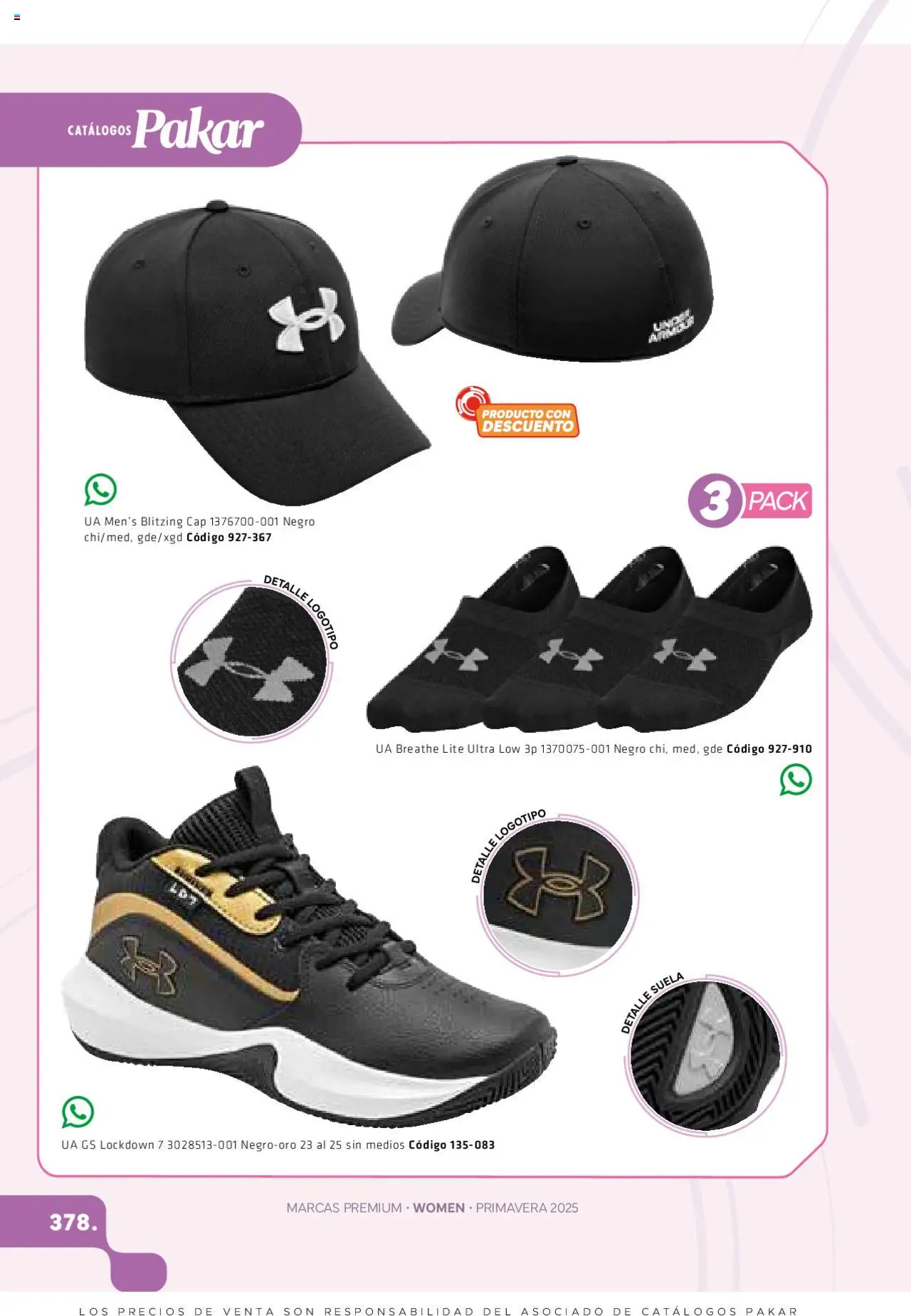 Nuevas ofertas de SC Pakar válidas en toda la República Mexicana desde el 06.03.2025. ¡Encuentra las mejores ofertas en SC Pakar catálogo Women! | Página: 378