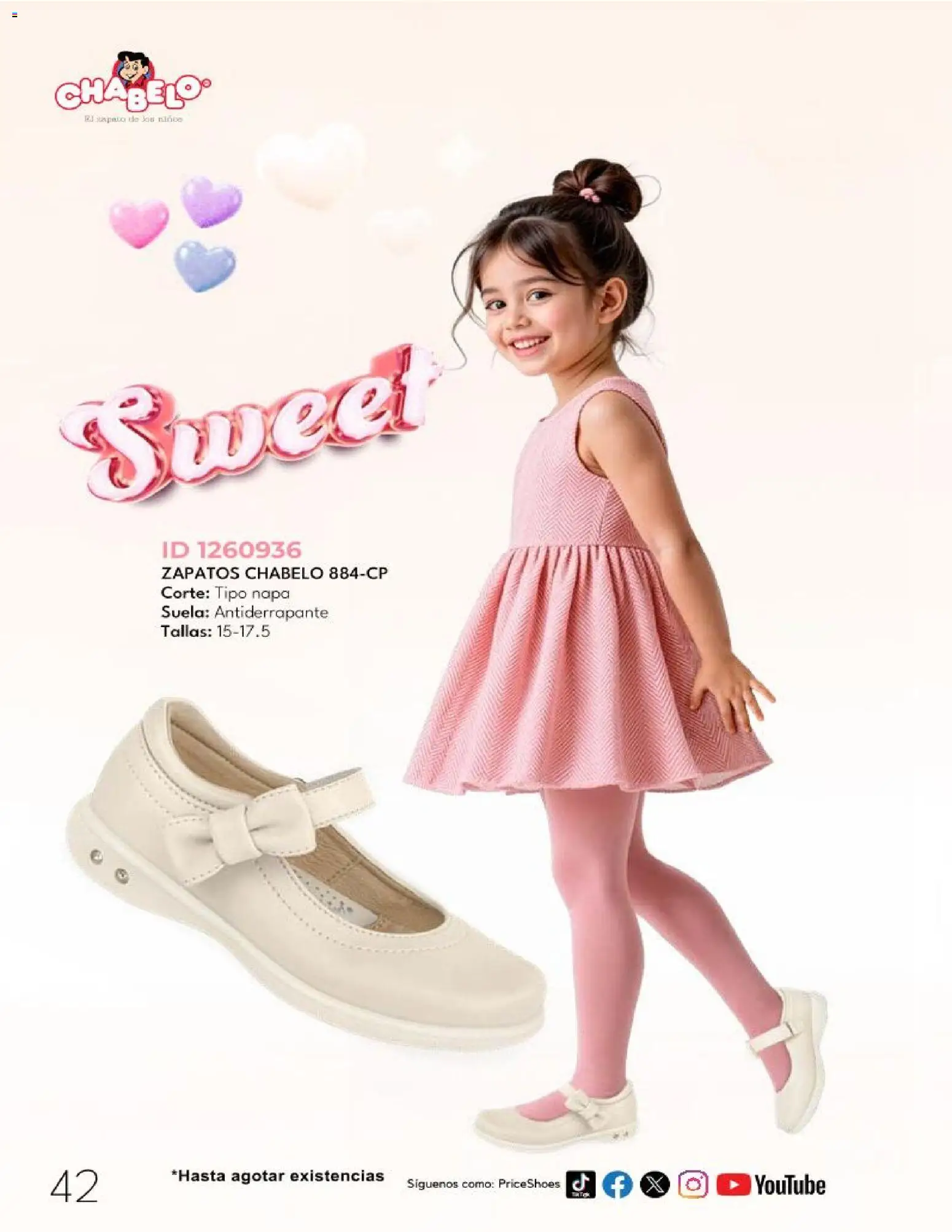 Nuevas ofertas de Price Shoes válidas en toda la República Mexicana desde el 06.12.2025. ¡Encuentra las mejores ofertas en Price Shoes catálogo Bebés! | Página: 42 | Productos: Zapatos