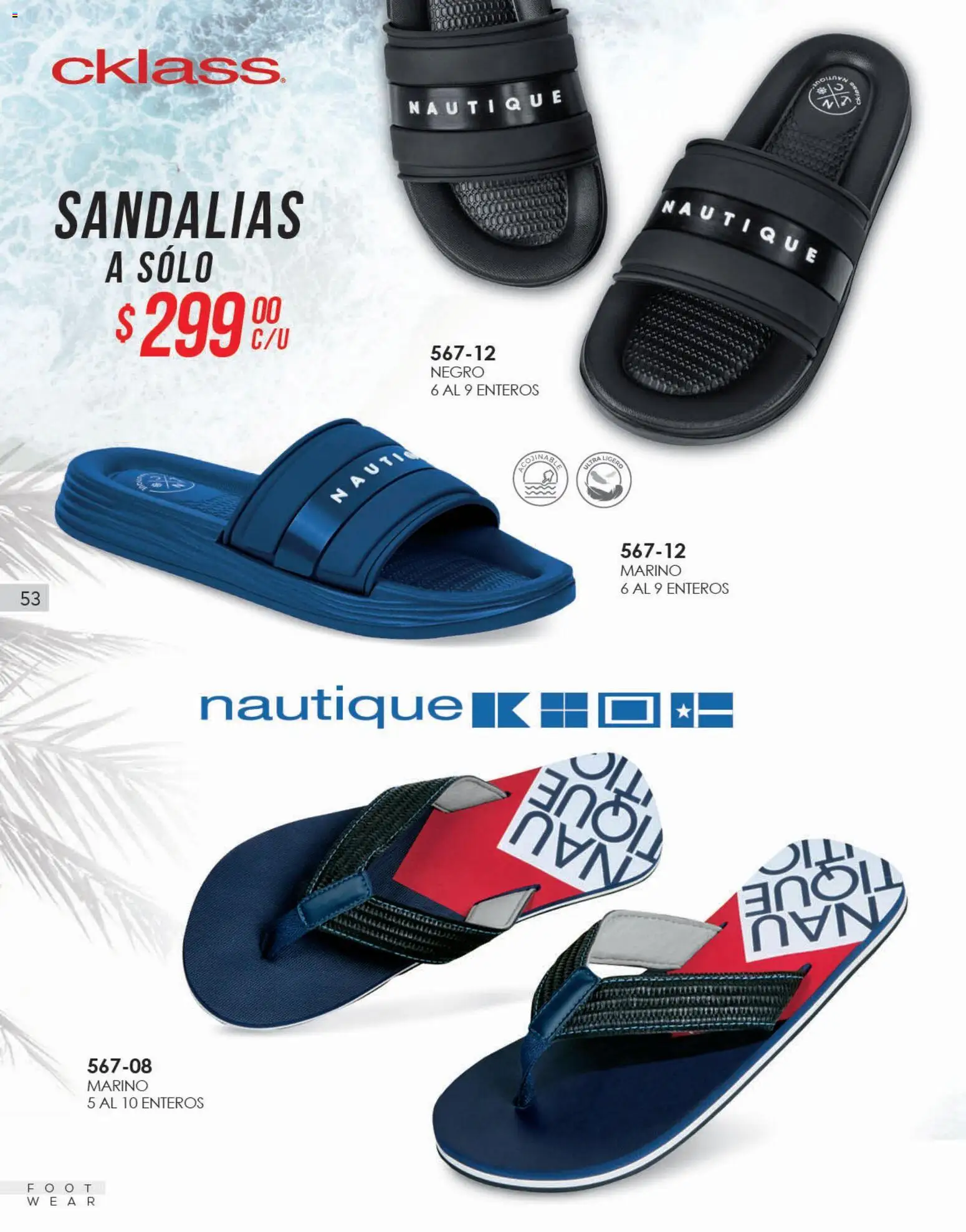 Nuevas ofertas de Cklass válidas en toda la República Mexicana desde el 02.01.2026. ¡Encuentra las mejores ofertas en Cklass catálogo Calzado Caballero! | Página: 54 | Productos: Sandalias