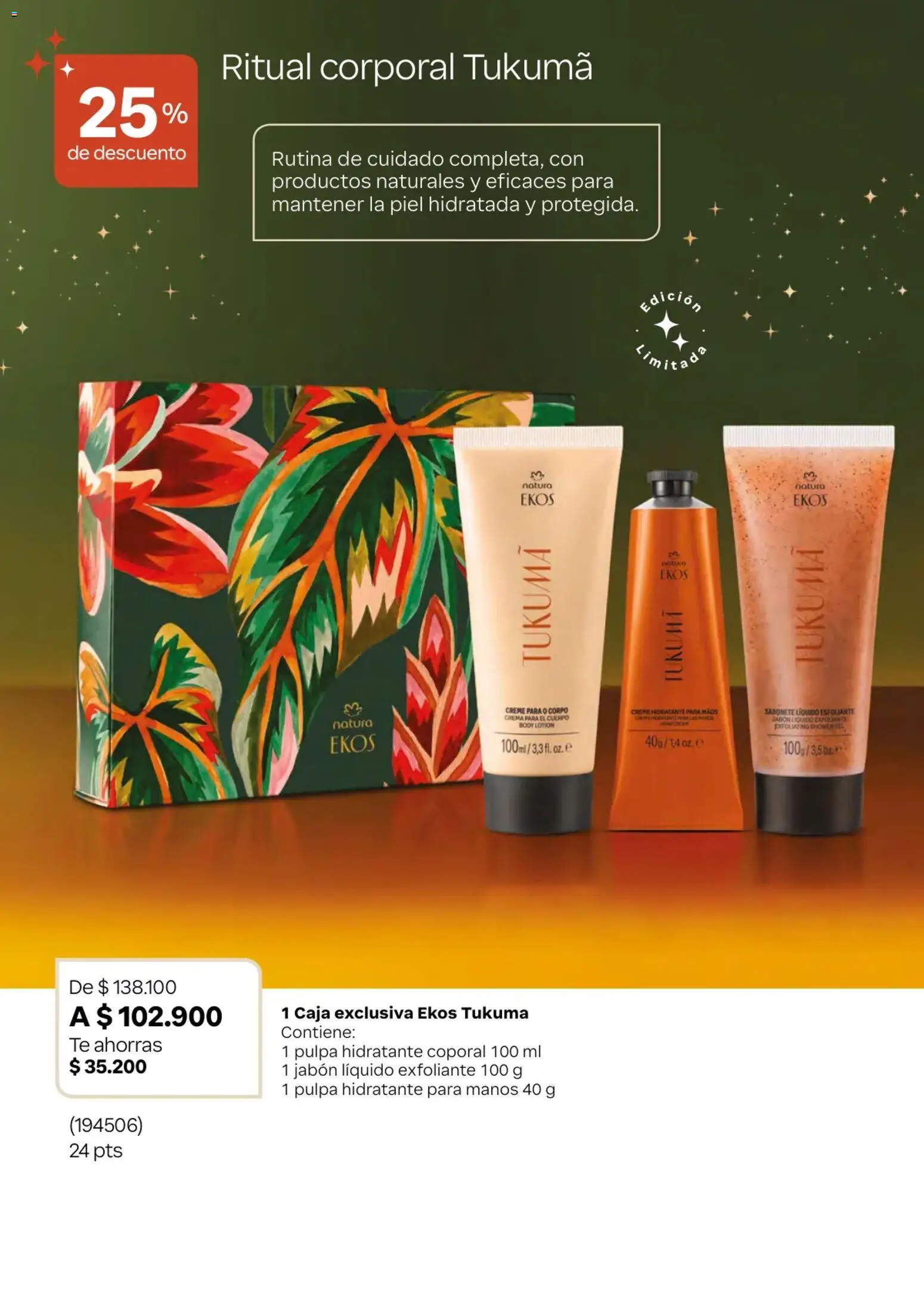 Natura revista - valida desde el 13.11.2025 | Página: 17 | Productos: Té, Body, Caja, Crema para el cuerpo