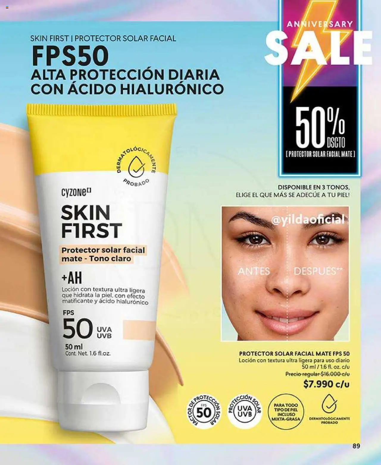 Catálogo CyZone Campaña 10 │ válido desde el 02.06.2025 | Página: 97 | Productos: Loción, Mate, Protector solar