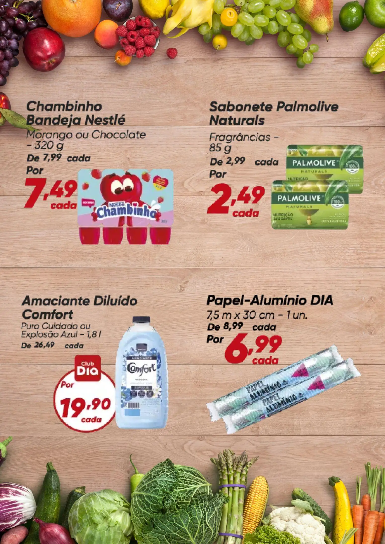 Dia Folheto - válido de 15.01.2026 | Página: 6 | Produtos: Chocolate, Sabonete, Bandeja, Amaciante