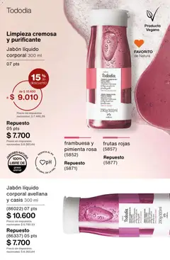 Vista previa Catálogo Natura Ciclo 3 válido desde el 09.02.2026 | Página: 201 | Productos: Jabón líquido, Jabón, Pimienta