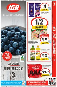 Preview of IGA Catalogue NSW - valid from 20.08.2025