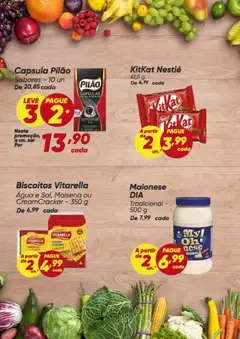 Dia ofertas - Pré-Visualização do folheto da loja Dia, válido de 02.04.2026 | Página: 3 | Produtos: Biscoitos, Sal, Maionese