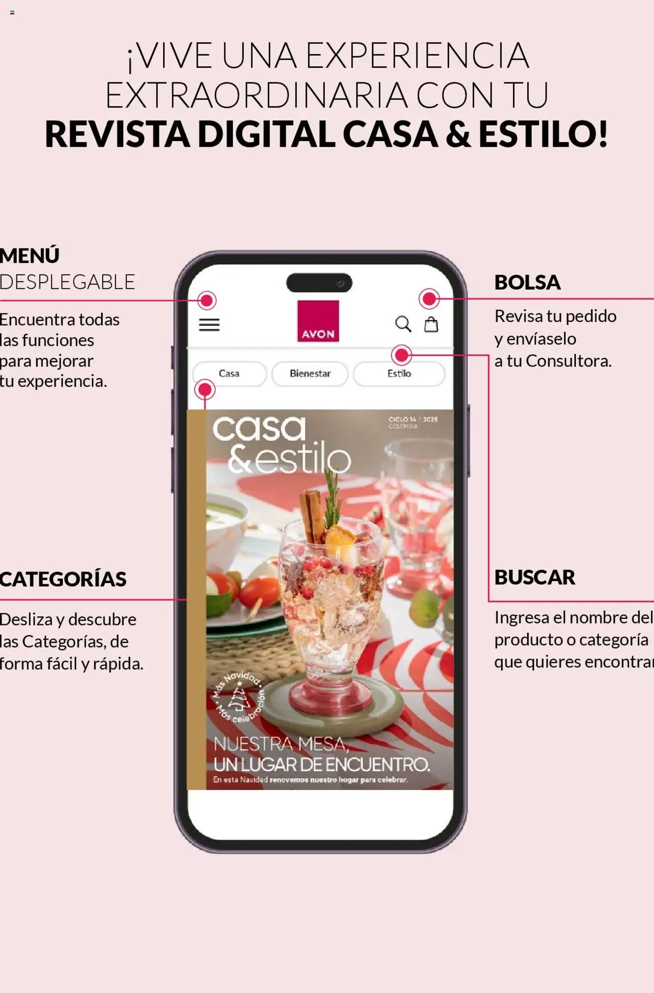 Avon revista - valida desde el 12.09.2025 | Página: 2 | Productos: Magdalena, Bolsa