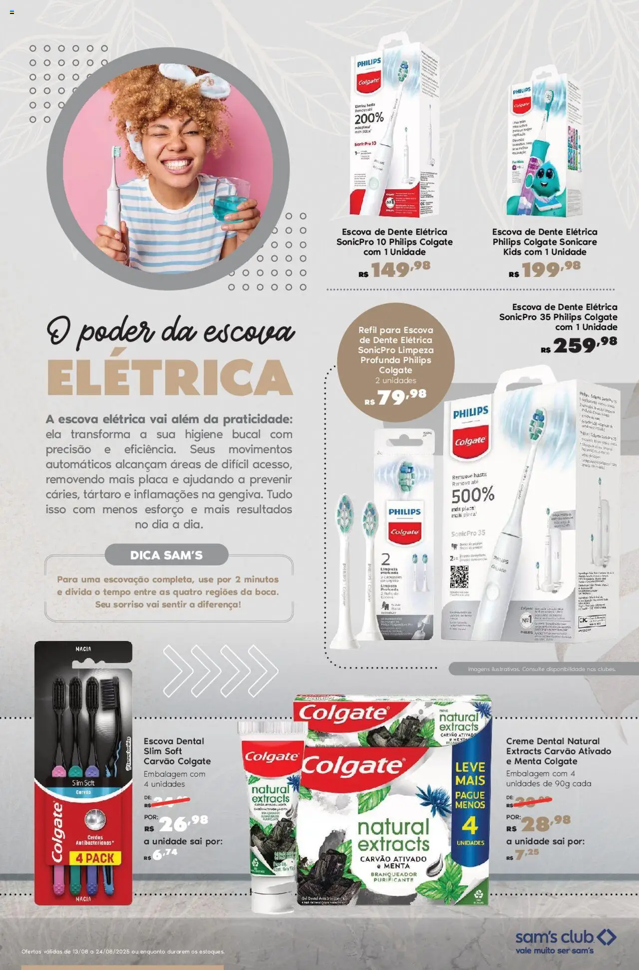 Sam's Club Folheto - válido de 13.08.2025 | Página: 11 | Produtos: Escova, Escova de dente, Creme, Creme dental